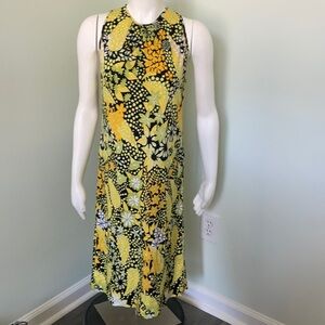 Averado Bessi 60s Sleeveless Floral Midi Dress